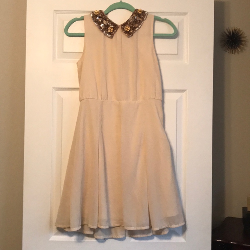 Nude dress